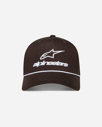 Alpinestars Combo Logo Snapback Cap - Brown
