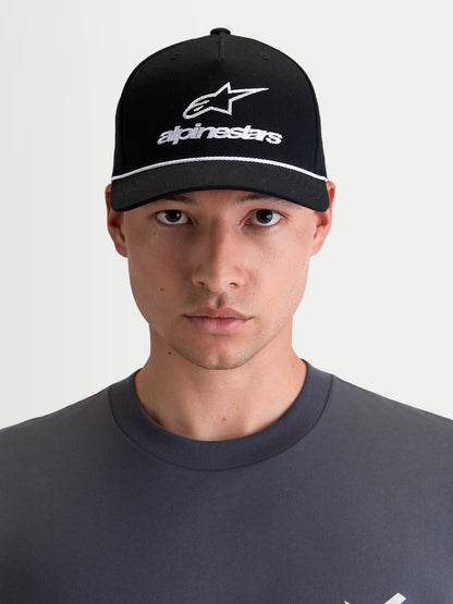 Alpinestars Combo Logo Snapback Cap - Schwarz