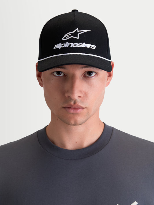 Alpinestars Combo Logo Snapback Cap - Schwarz