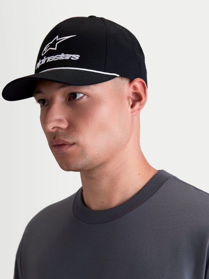 Alpinestars Combo Logo Snapback Cap - Schwarz