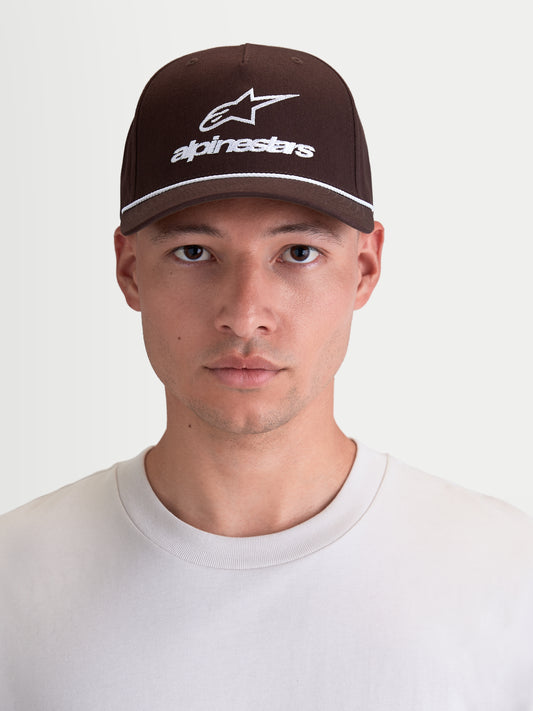 Alpinestars Combo Logo Snapback Cap - Braun