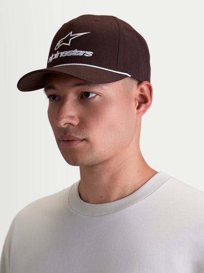 Alpinestars Combo Logo Snapback Cap - Braun
