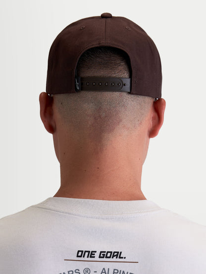 Alpinestars Combo Logo Snapback Cap - Braun
