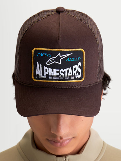 Cappellino Alpinestars Hemmings Trucker - Marrone/Marrone