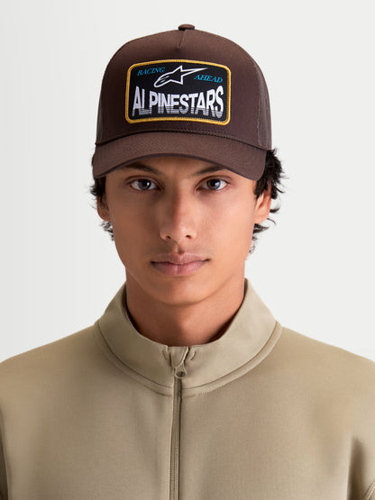 Cappellino Alpinestars Hemmings Trucker - Marrone/Marrone