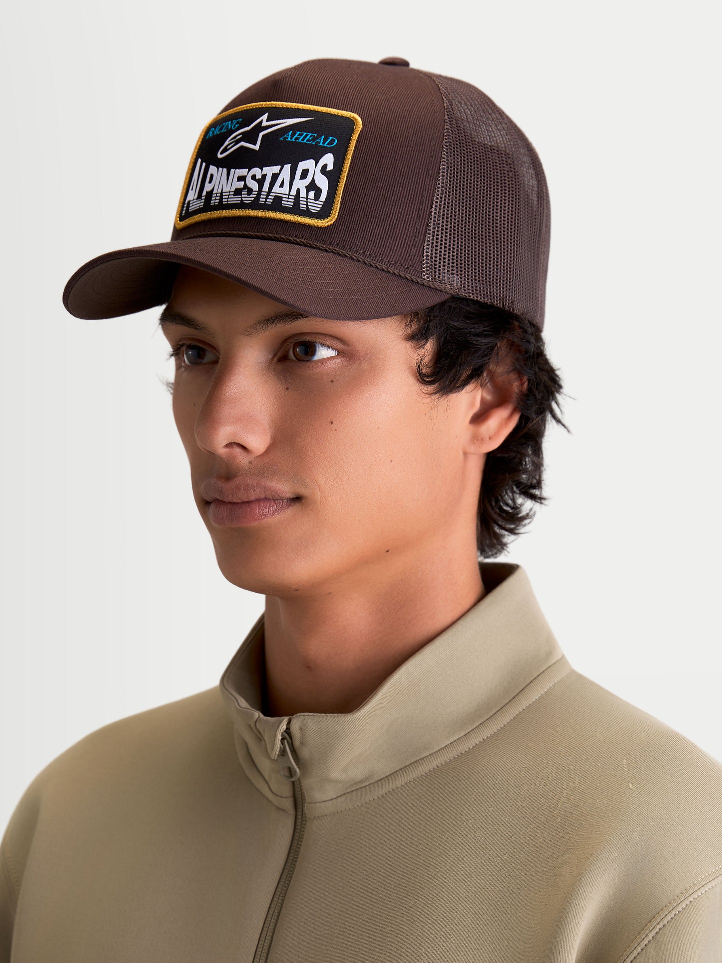 Cappellino Alpinestars Hemmings Trucker - Marrone/Marrone