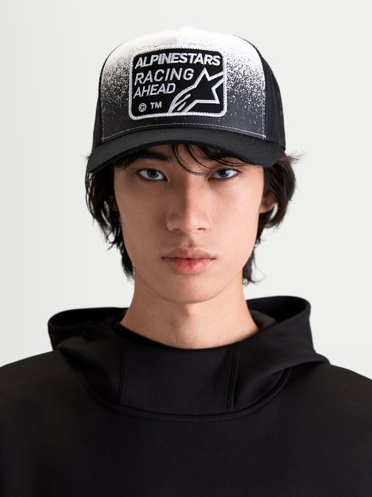 Casquette Alpinestars Gravel Trucker - Noir/Blanc