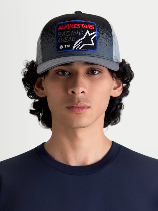 Casquette Alpinestars Gravel Trucker - Gris foncé/Noir