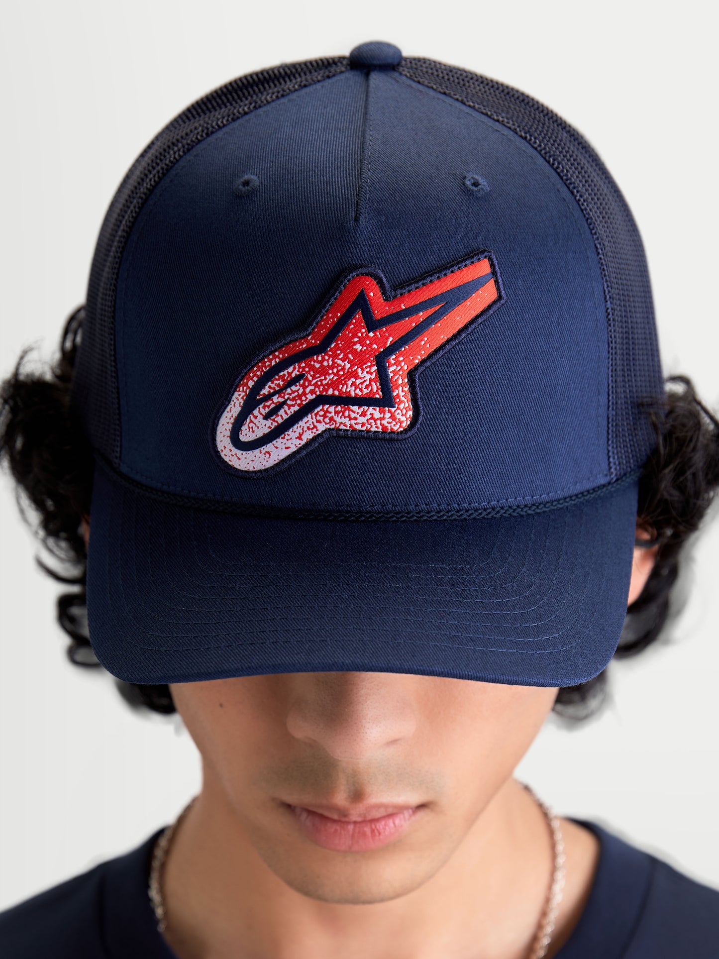 Alpinestars Meteorite Trucker Cap - Navy/Navy