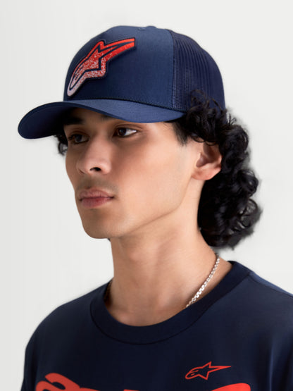 Alpinestars Meteorite Trucker Cap - Navy/Navy