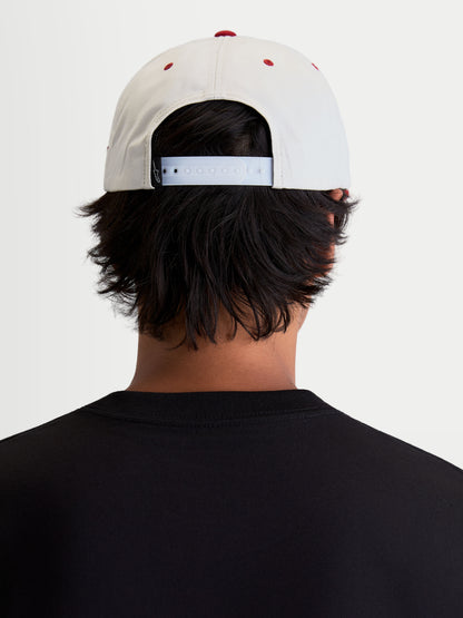 Alpinestars Stadium Snapback Cap - Offwhite/Rot