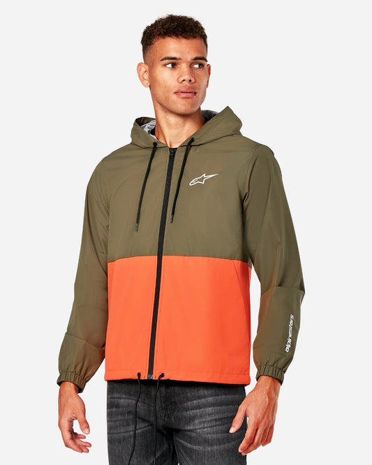 Coupe-Vent Alpinestars Speeder - Militaire/Orange