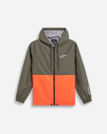Coupe-Vent Alpinestars Speeder - Militaire/Orange