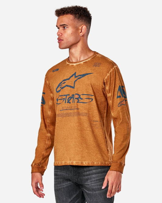 T-Shirt manches Longues Alpinestars Nook Knit - Rouge