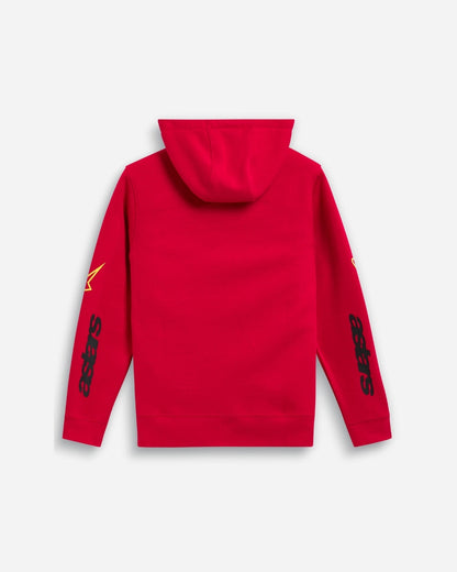 Sweat à capuche Alpinestars Elliptic - Rouge