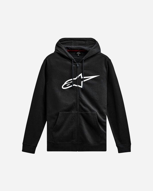 Sweat à capuche zippé Alpinestars Ageless V3 - Noir/Blanc
