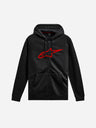 Sweat à capuche zippé Alpinestars Ageless V3 - Noir/Rouge