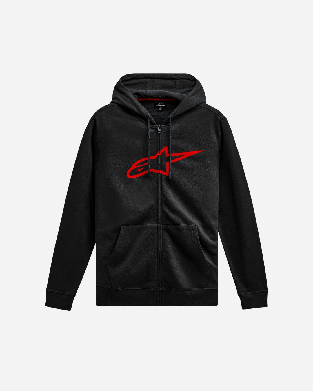 Sweat à capuche zippé Alpinestars Ageless V3 - Noir/Rouge