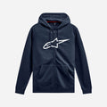 Sweat à capuche zippé Alpinestars Ageless V3 - Marine/Blanc