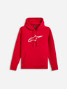 Sweat à capuche Alpinestars Ageless V3 - Rouge/Blanc