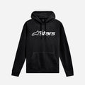 Felpa con cappuccio Alpinestars Blaze V3 - Nero/Bianco