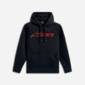 Felpa con cappuccio Alpinestars Blazev3 - Nero/Rosso
