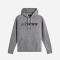 Felpa con cappuccio Alpinestars Blaze V3 - Grigio mélange/Nero