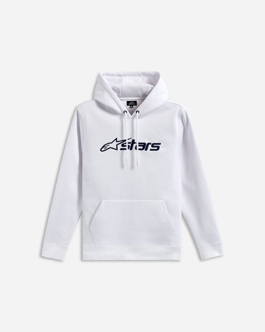 Sweat à capuche Alpinestars Blaze V3 - Blanc/Bleu marine