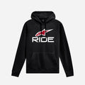 Alpinestars Ride V3 Hoodie - Black/White/Red