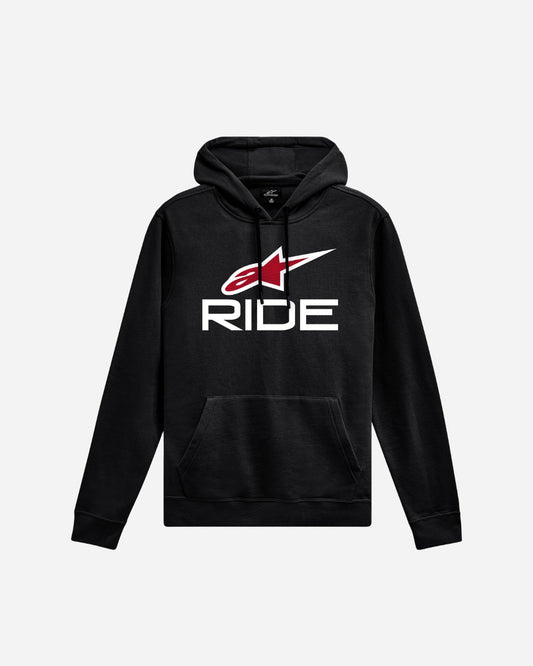 Sweat à capuche Alpinestars Ride V3 - Noir/Blanc/Rouge