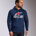 Alpinestars Ride V3 Hoodie - Navy/White/Red