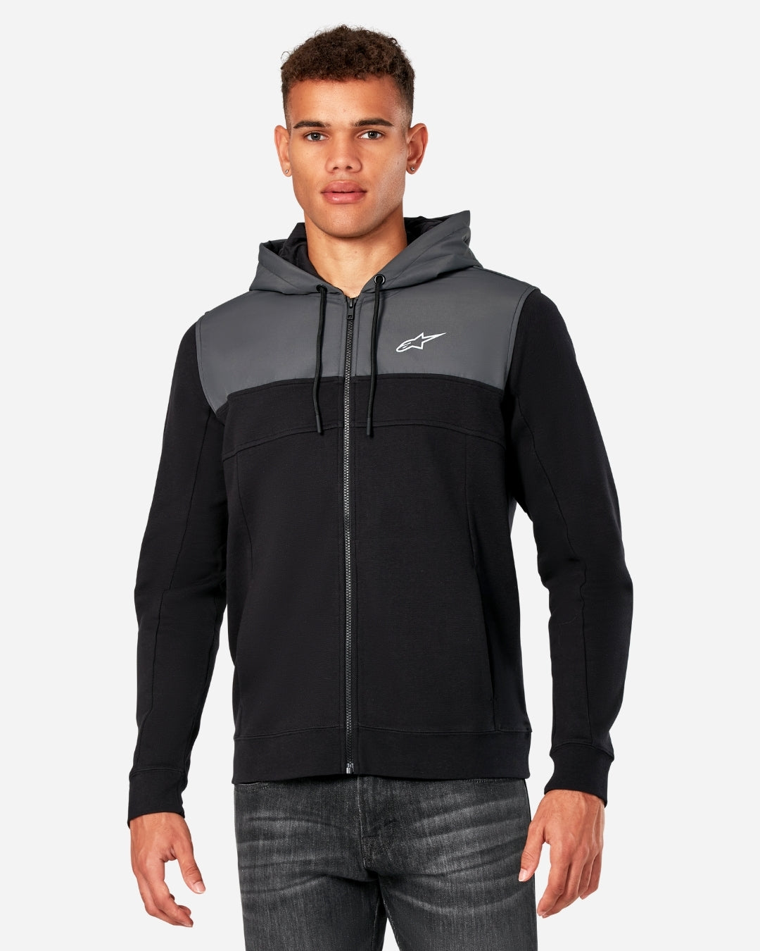 Sweat à capuche zippé Alpinestars Reckoning - Noir