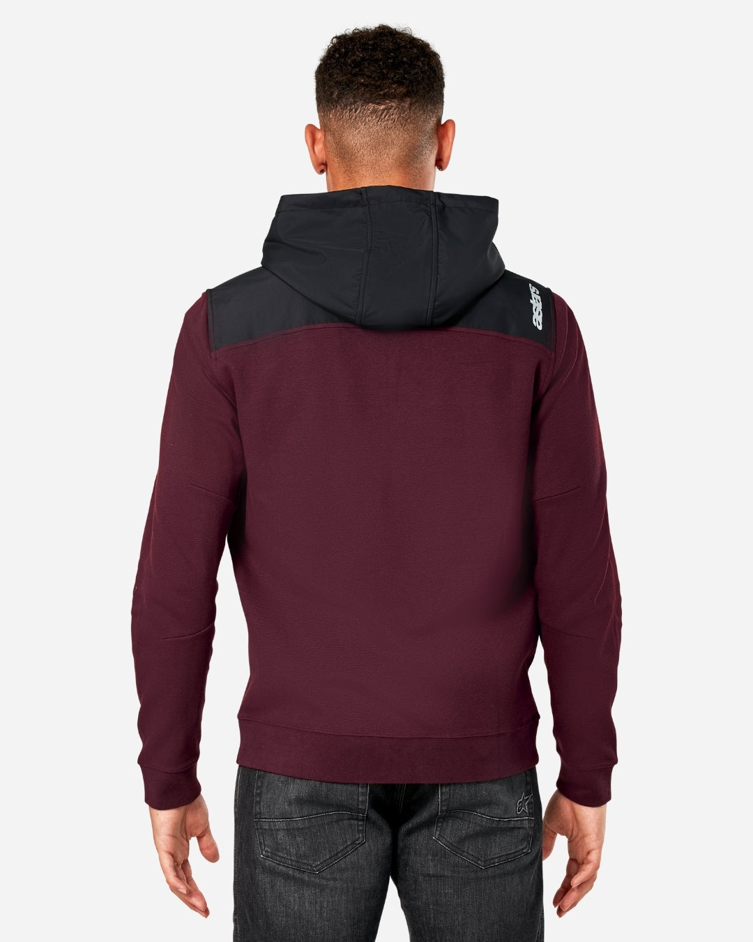 Sweat à capuche zippé Alpinestars Reckoning - Rouge