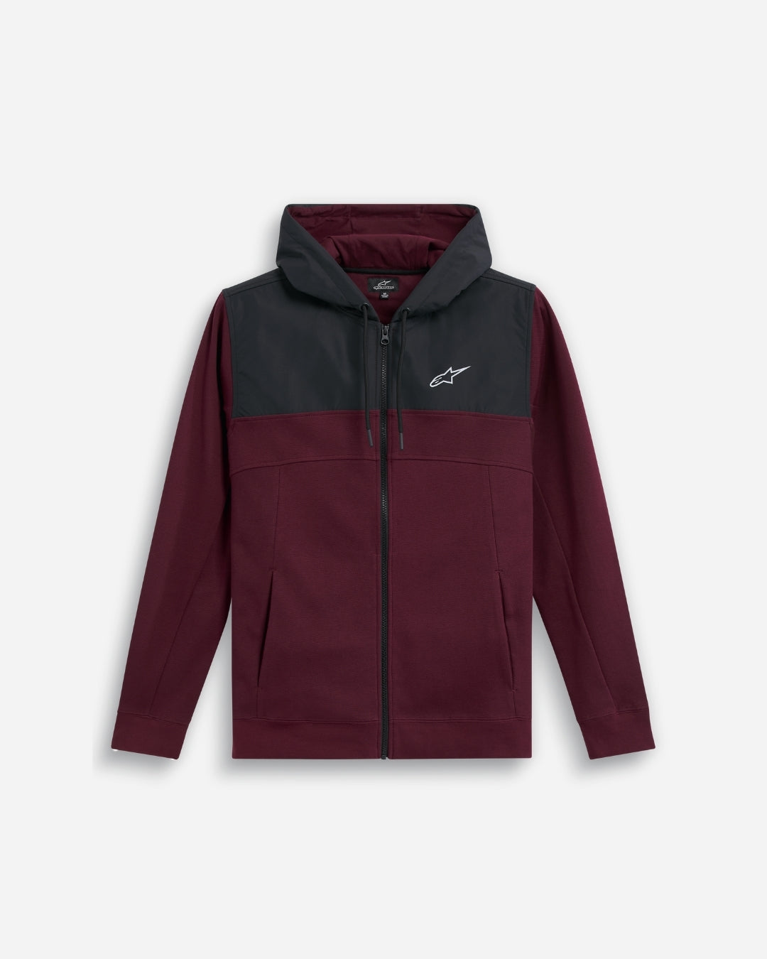 Sweat à capuche zippé Alpinestars Reckoning - Rouge