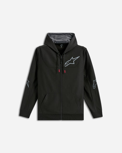 Felpa con cappuccio Alpinestars Sessions V3 - Nero/Grigio