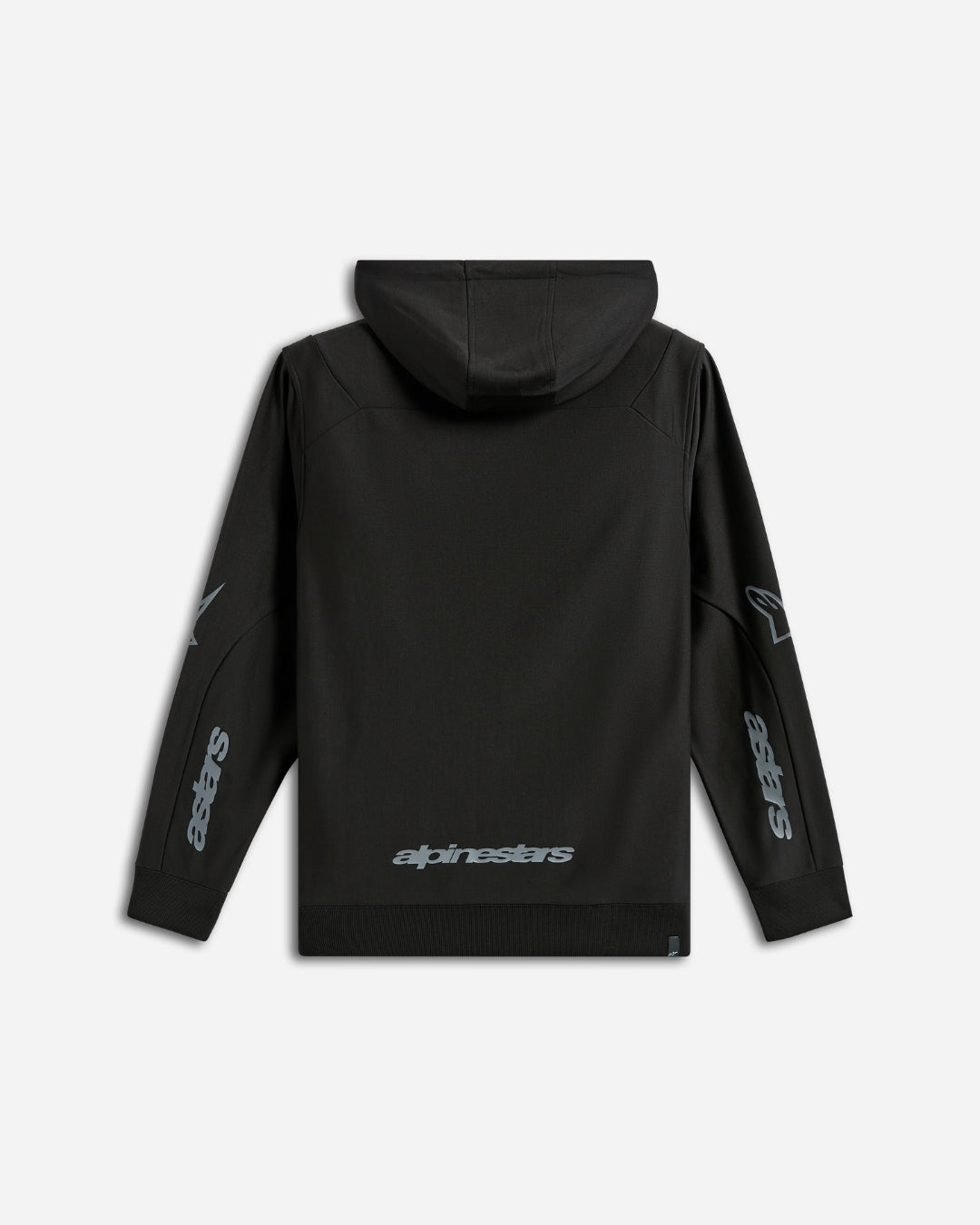 Felpa con cappuccio Alpinestars Sessions V3 - Nero/Grigio