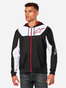 Sweat à capuche Alpinestars Sessions V3 - Noir/Blanc/Rouge