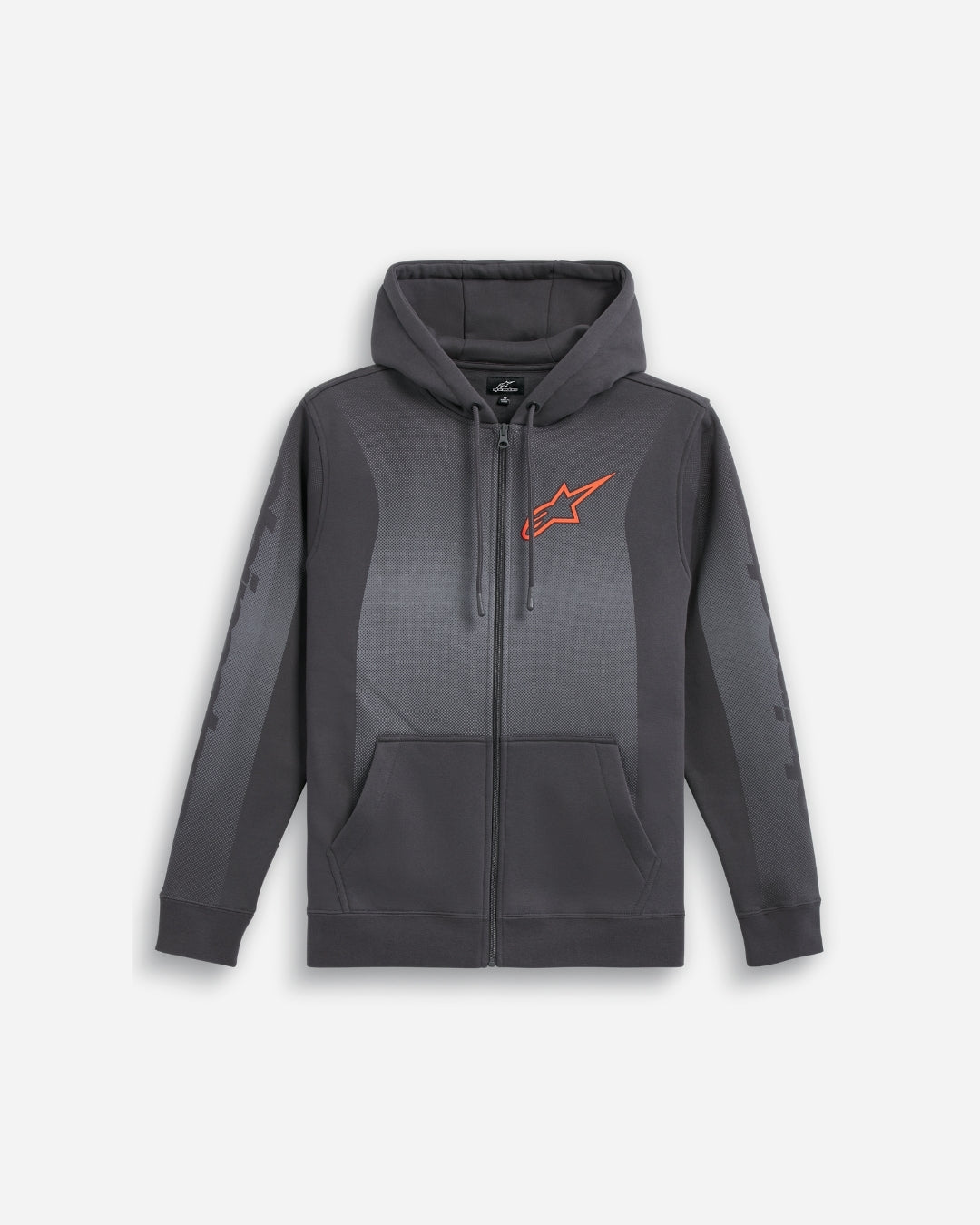 Sweat à capuche zippé Alpinestars Arising - Gris