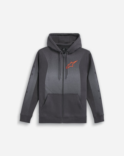 Sweat à capuche zippé Alpinestars Arising - Gris