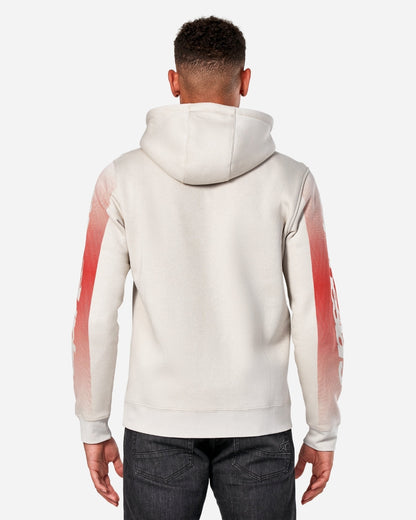 Sweat à capuche zippé Alpinestars Arising - Blanc