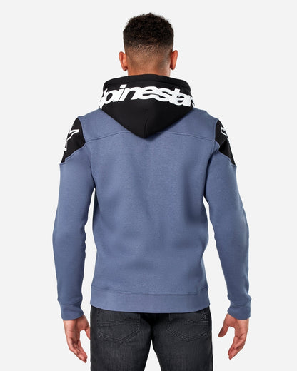 Sweat à capuche zippé Alpinestars Velocity - Bleu