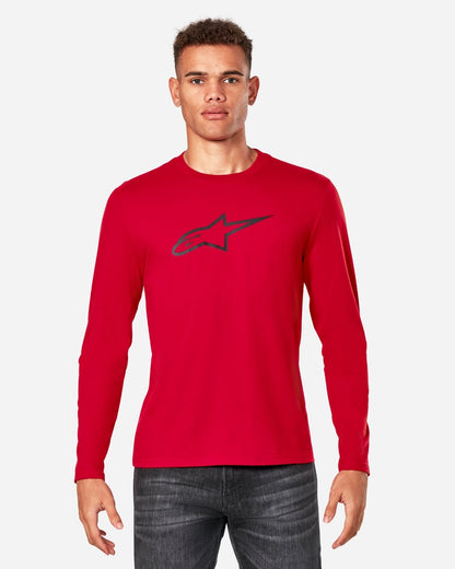 Alpinestars Backhand Long Sleeve T-Shirt - Red