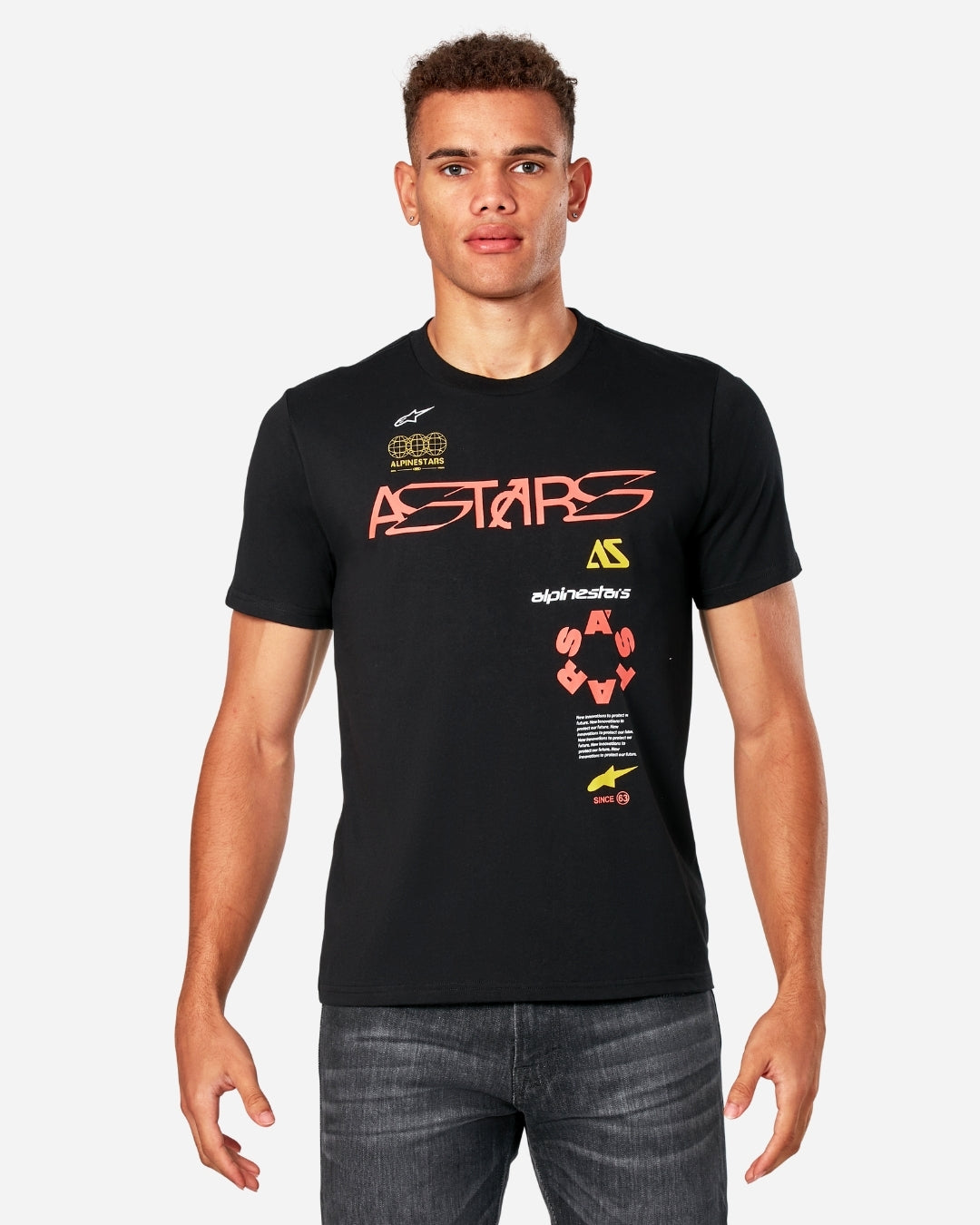 Alpinestars Animous Kurzarm-T-Shirt – Schwarz