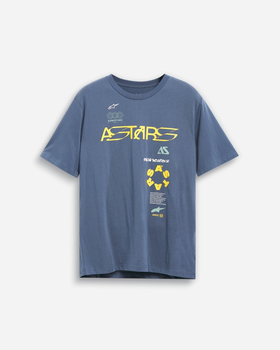 Alpinestars Animous Kurzarm-T-Shirt – Blau