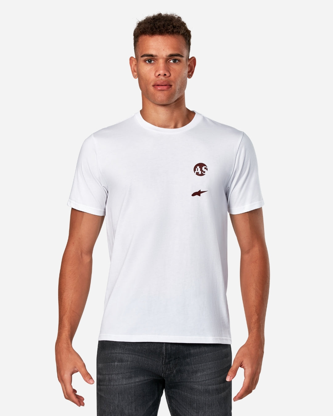 Alpinestars Swishy Kurzarm-T-Shirt – Weiß