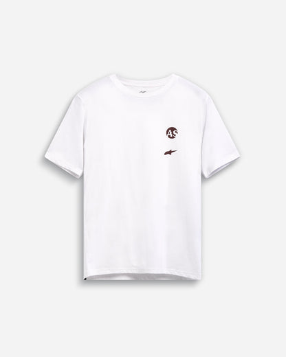 Alpinestars Swishy Kurzarm-T-Shirt – Weiß