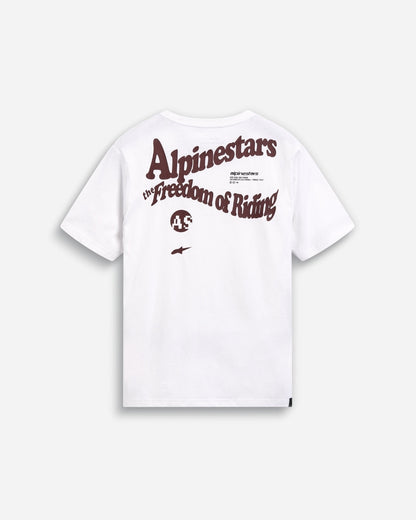 Alpinestars Swishy Kurzarm-T-Shirt – Weiß