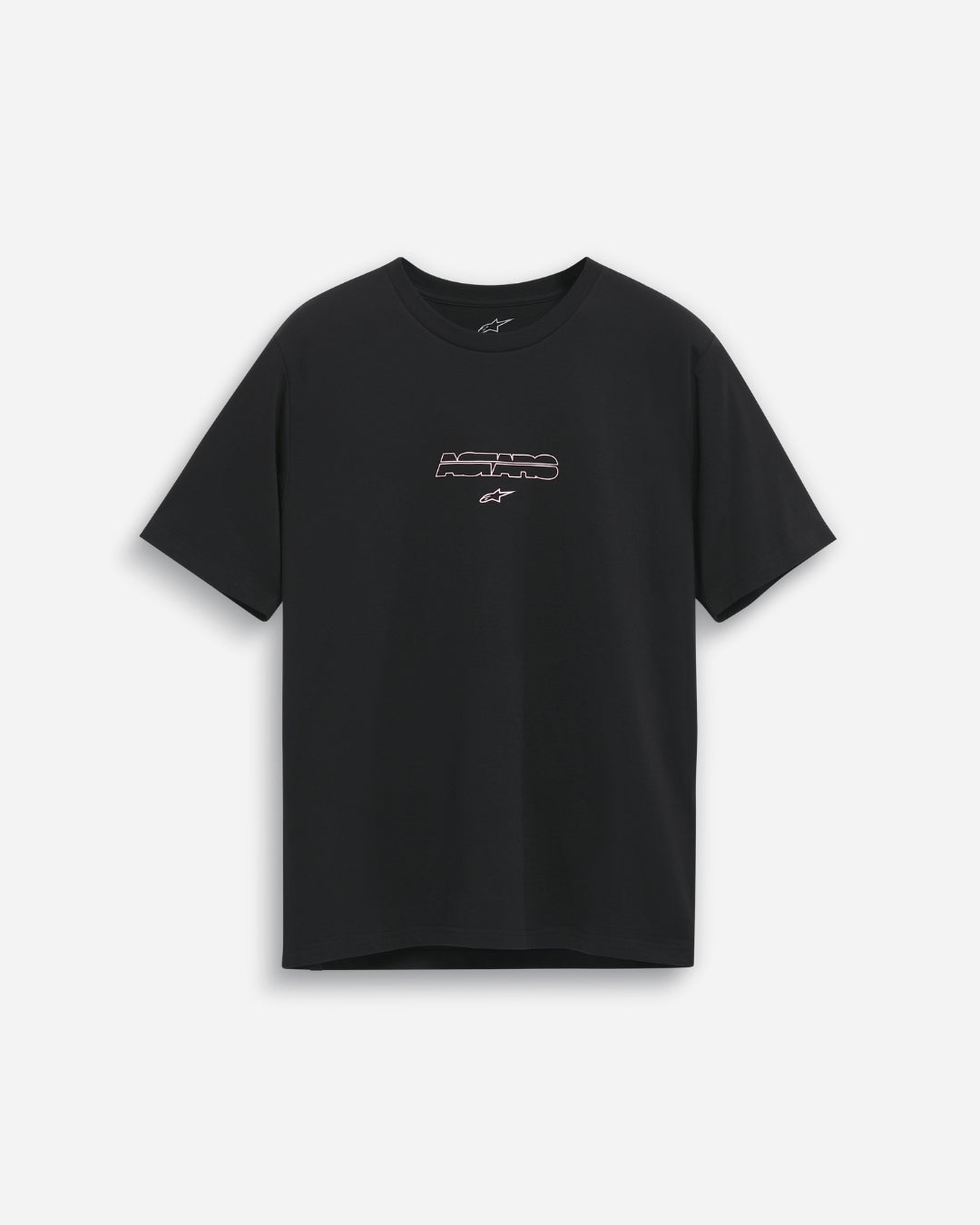 T-Shirt manches courtes Alpinestars Bold Type Back - Noir