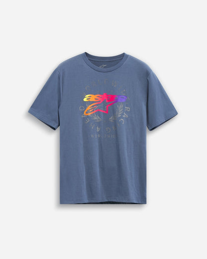 Alpinestars Overlay Kurzarm-T-Shirt – Blau