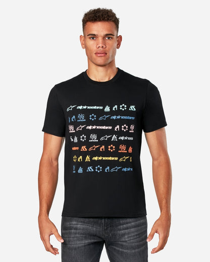 Alpinestars Glyfs Kurzarm-T-Shirt – Schwarz